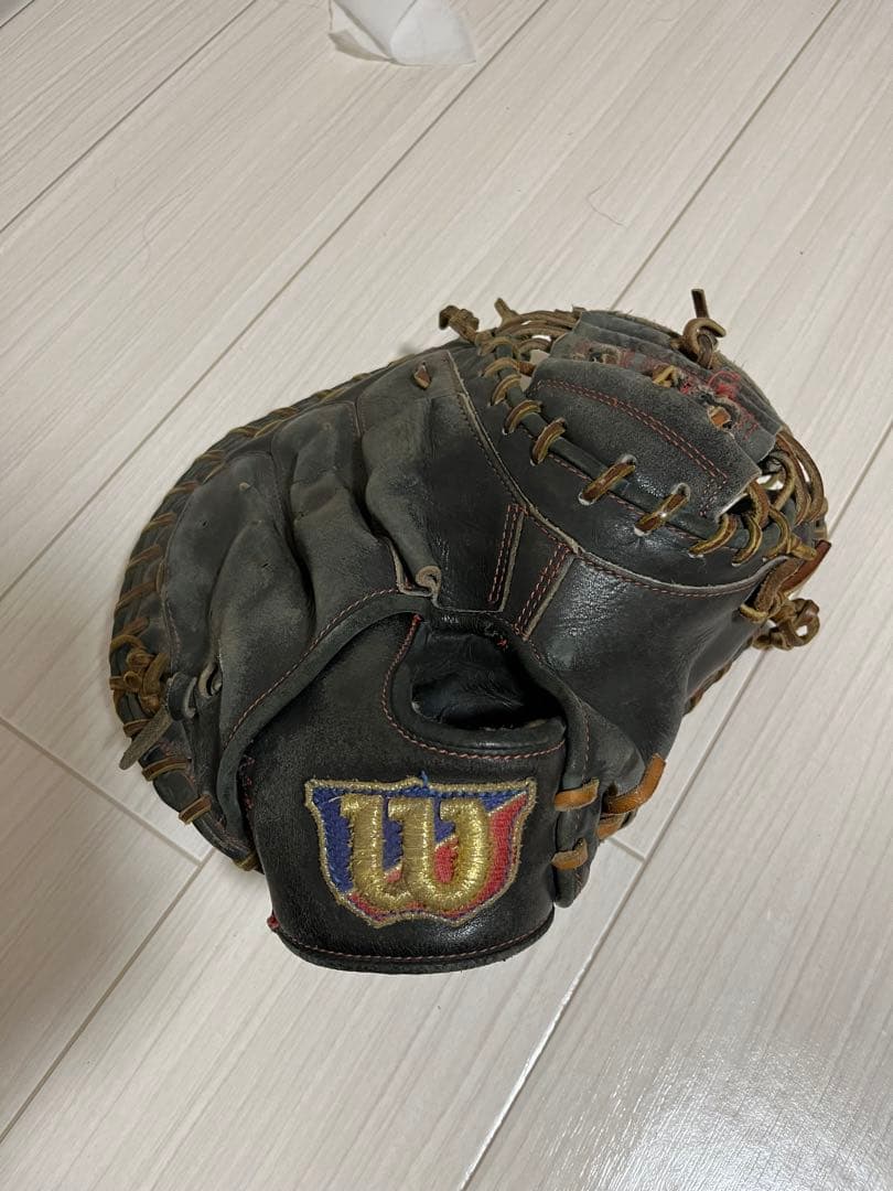 Wilson 硬式グローブ 黒　キャッチャーミット