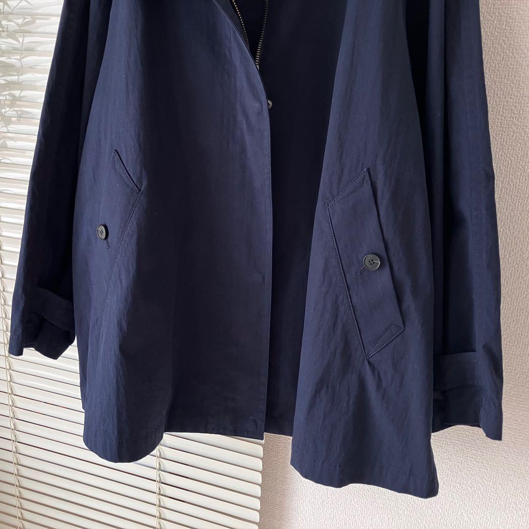 【2025SS】FRAMeWORK 撥水テントラインコート 春アウター 紺
