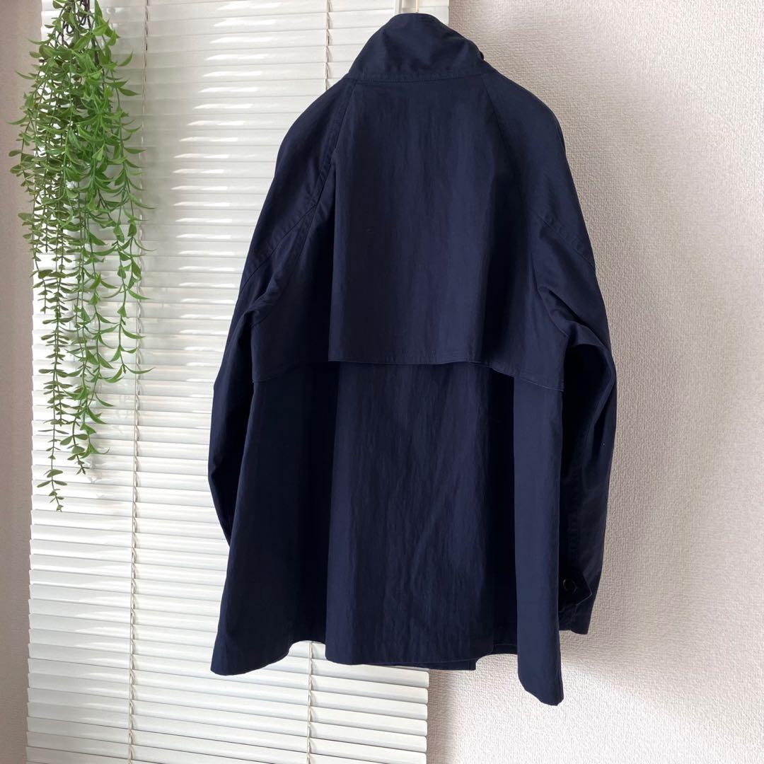 【2025SS】FRAMeWORK 撥水テントラインコート 春アウター 紺