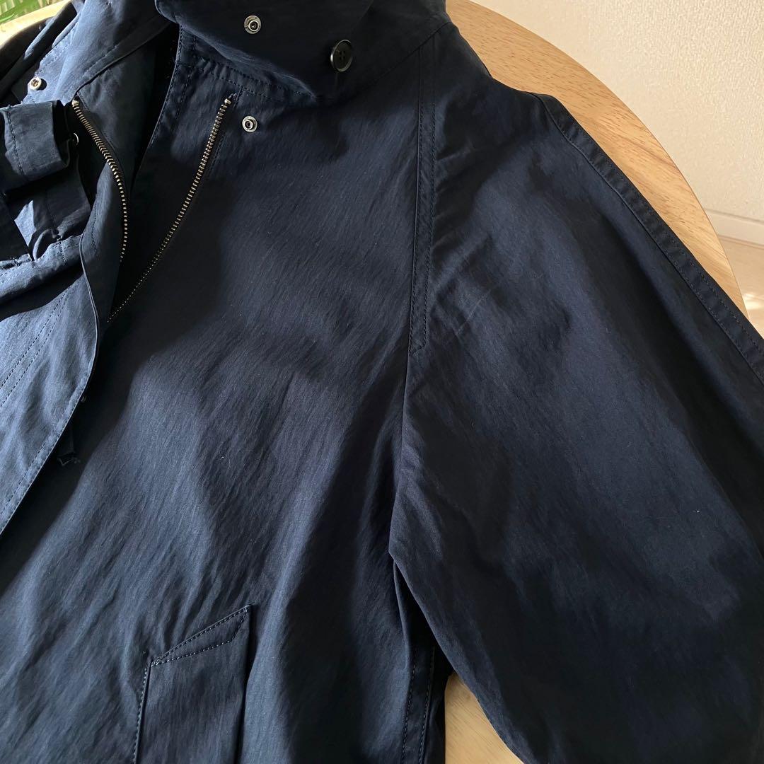 【2025SS】FRAMeWORK 撥水テントラインコート 春アウター 紺