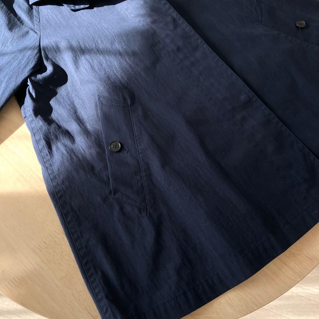 【2025SS】FRAMeWORK 撥水テントラインコート 春アウター 紺