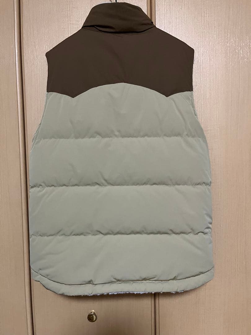 Framework Patagonia リバーシブル　フリースベスト アイボリー