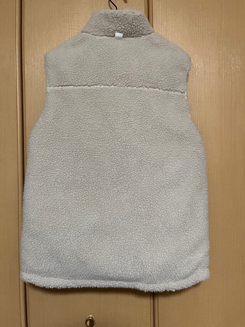 Framework Patagonia リバーシブル　フリースベスト アイボリー