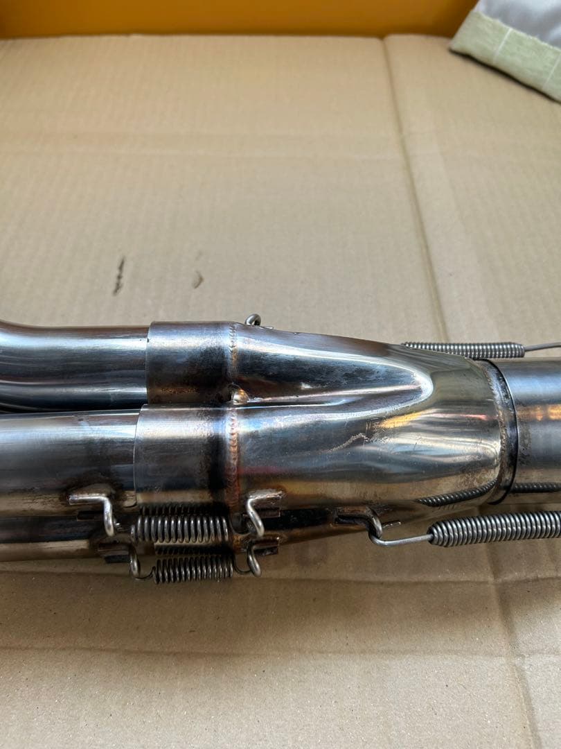 タ*カ様 ZRX用ステンレスエキパイ4-1タイプ