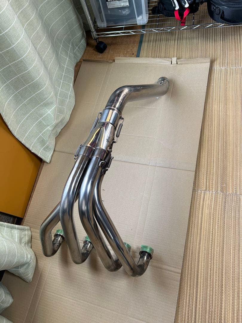 タ*カ様 ZRX用ステンレスエキパイ4-1タイプ