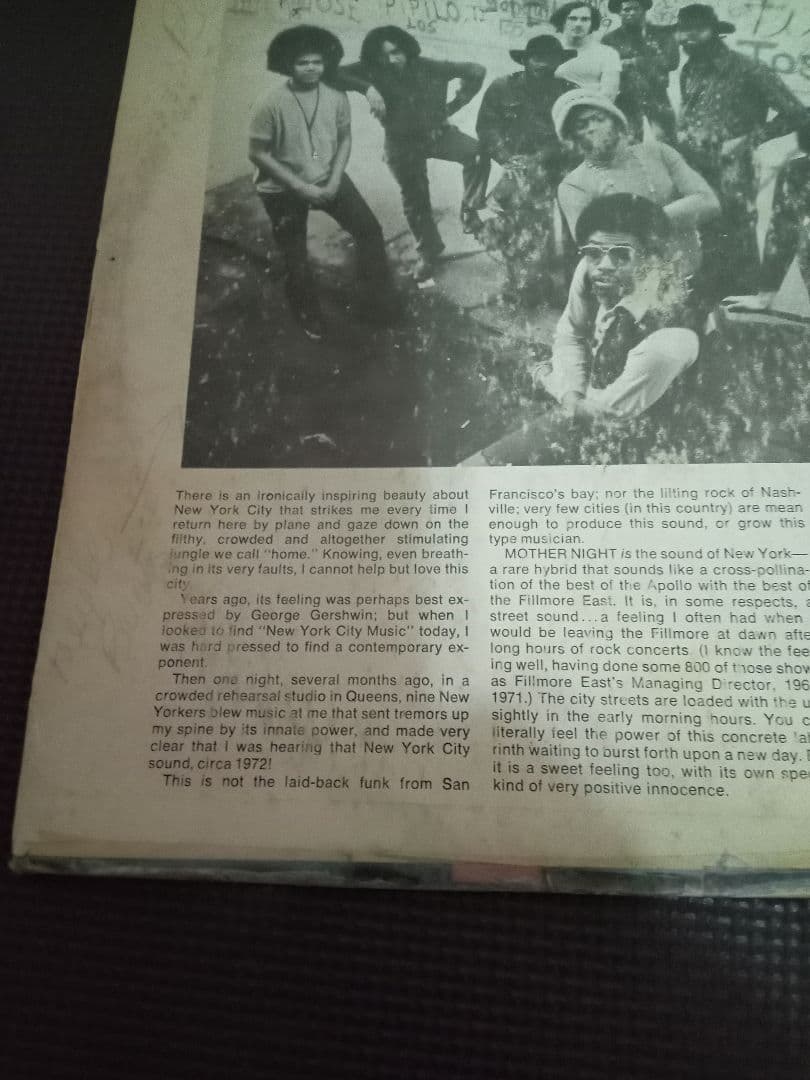 Mother Night　レアグルーヴ　チカーノ　FUNK ファンキーロック