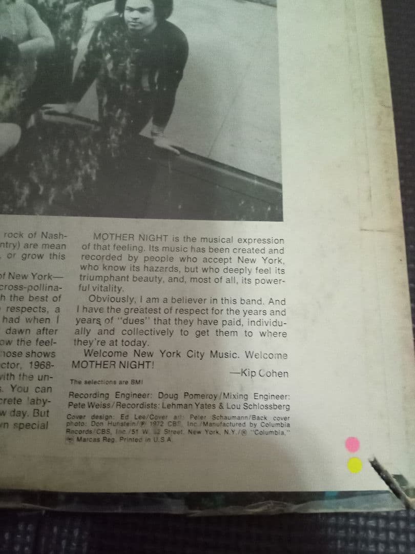 Mother Night　レアグルーヴ　チカーノ　FUNK ファンキーロック