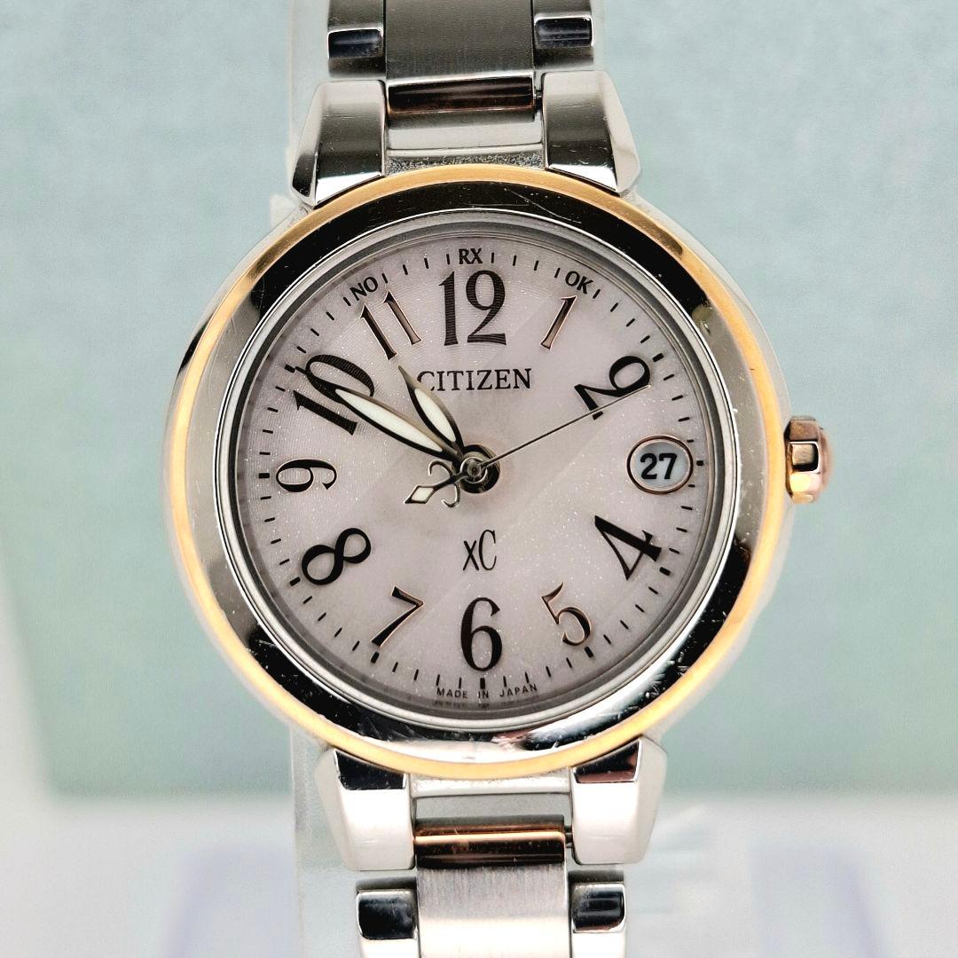 ✨箱付 CITIZE シチズン XC クロスシー エコドライブ ソーラー 電波