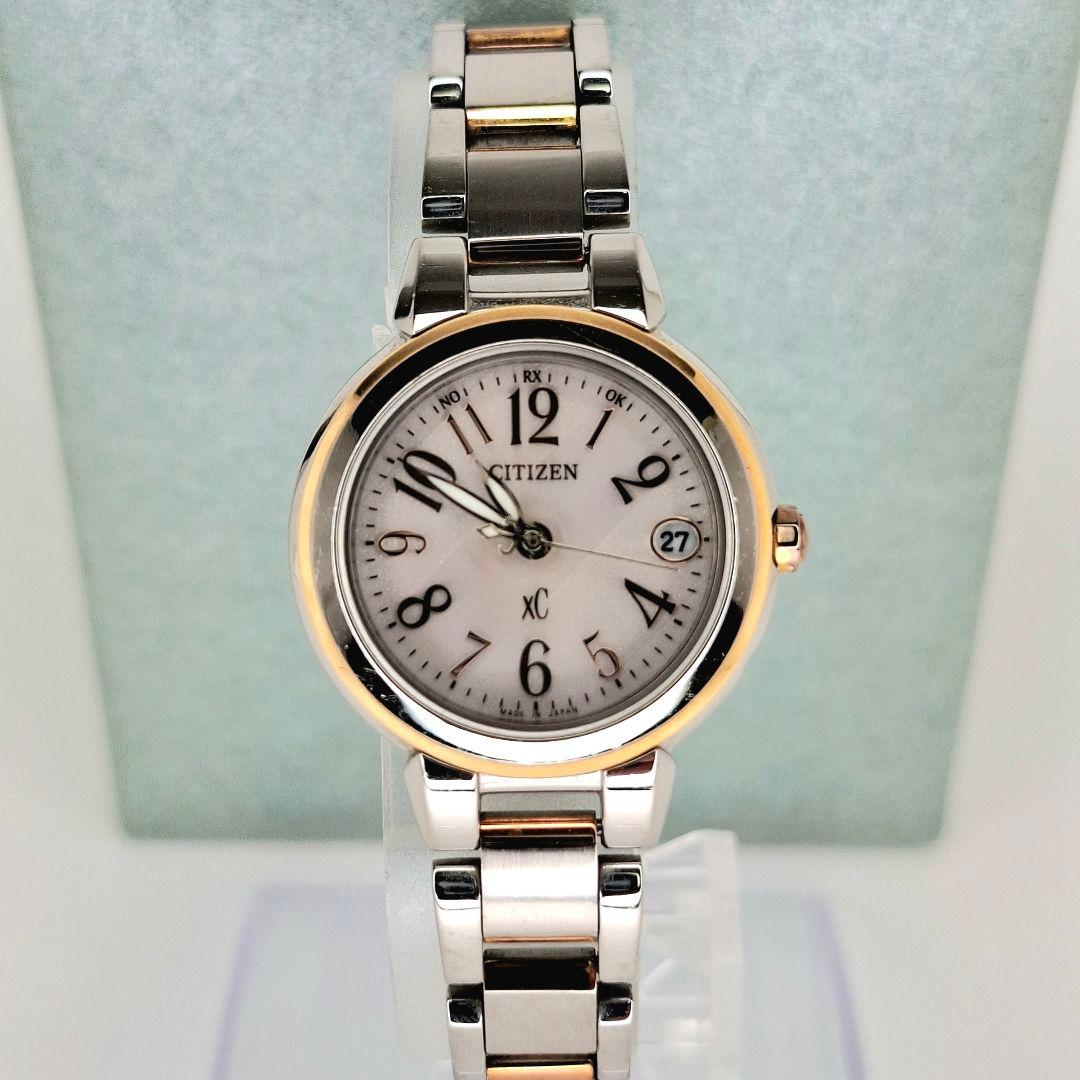 ✨箱付 CITIZE シチズン XC クロスシー エコドライブ ソーラー 電波