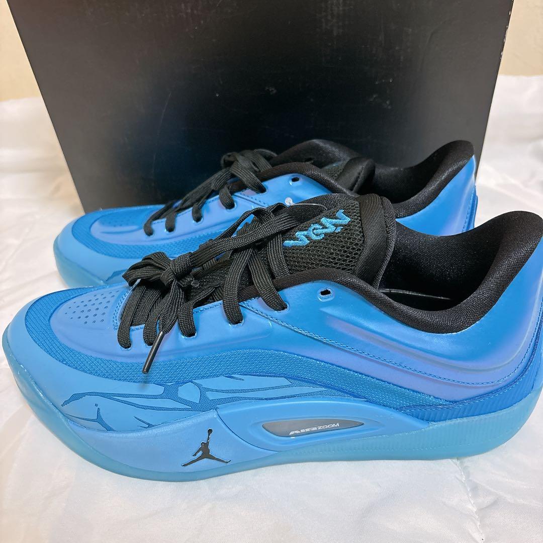 【新品】NIKE JORDAN ZION 4 PF ジョーダン バッシュ ブルー