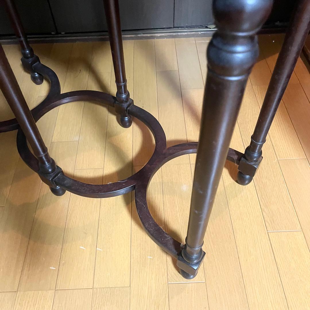 アンティーク家具調 コンソールテーブル アンティーク 飾り台 引出し付 英国家具