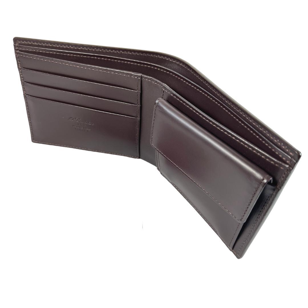 KTルイストン シェルコードバン 財布 小銭入れ バーガンディ ALDEN代理店