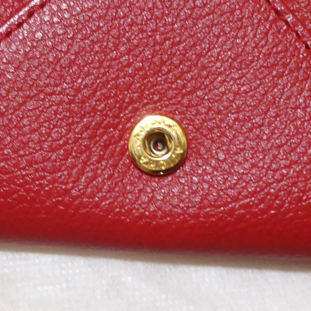 Yves Saint Laurent 赤 レザー キーケース