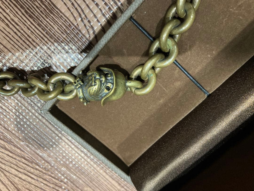 ピーナッツカンパニー　ウォレットチェーン　真鍮