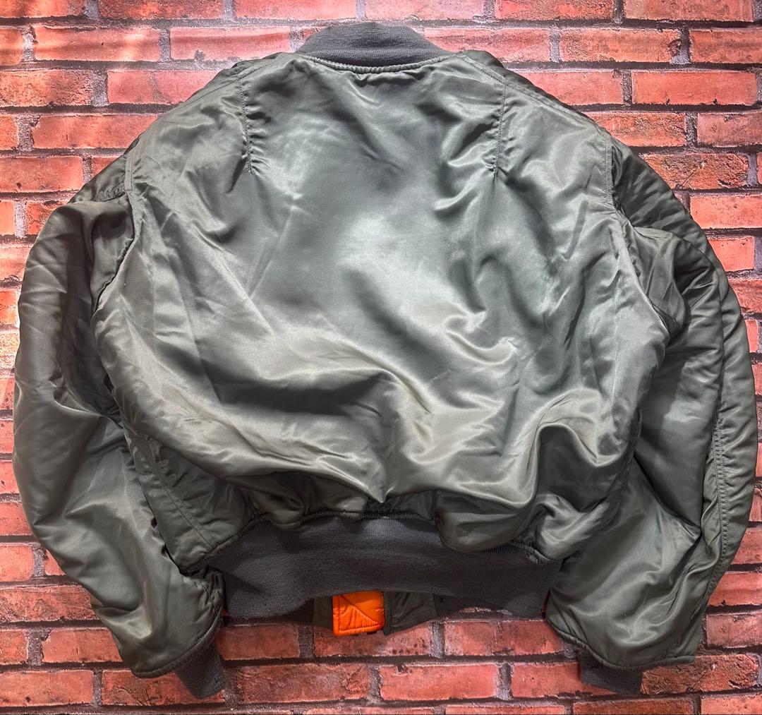 USAF ALPHA 米軍実物 MA-1 70s XL