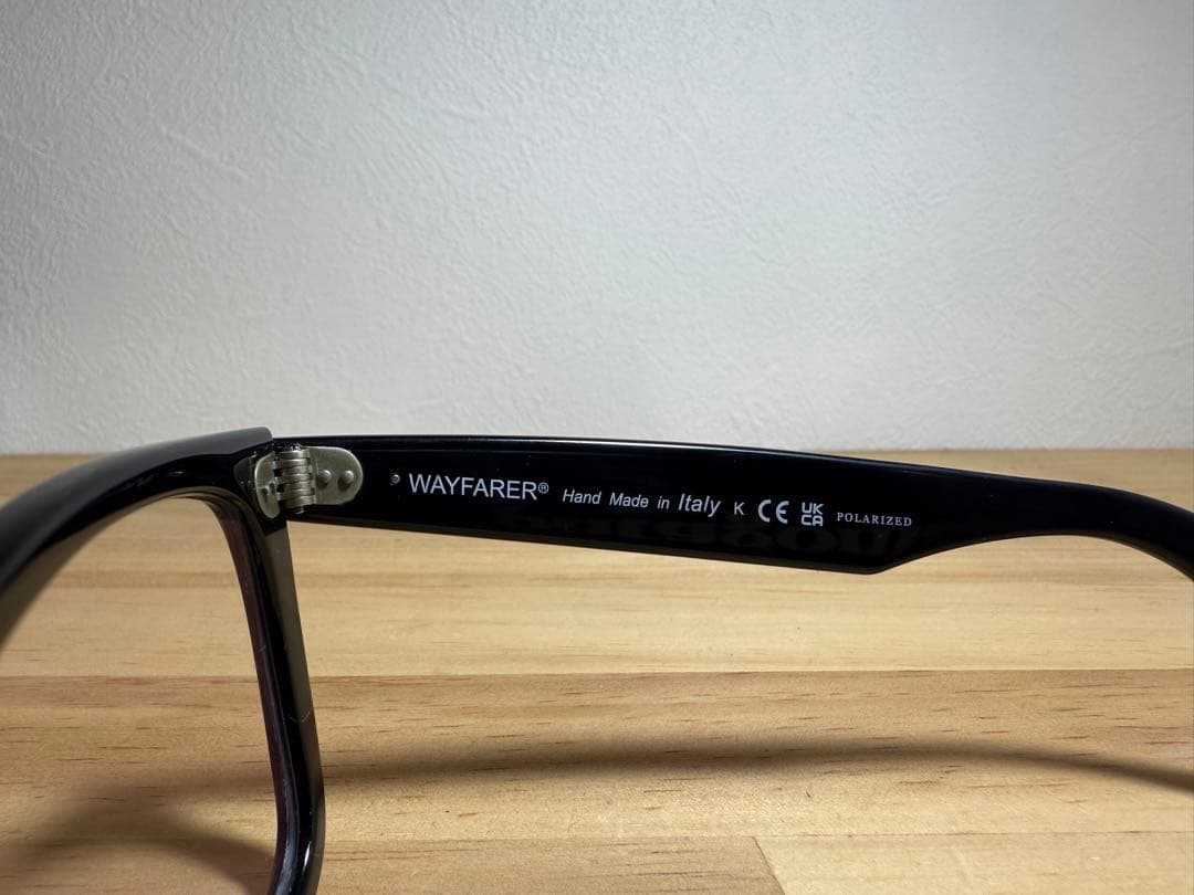 レイバンウェイファーラーRB2140F 調光偏光クリアブルーレンズ美品3種セット