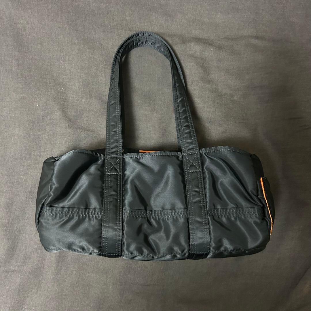 ⭐極美品⭐PORTER タンカー ミニ ドラムバッグ 黒 Sサイズ