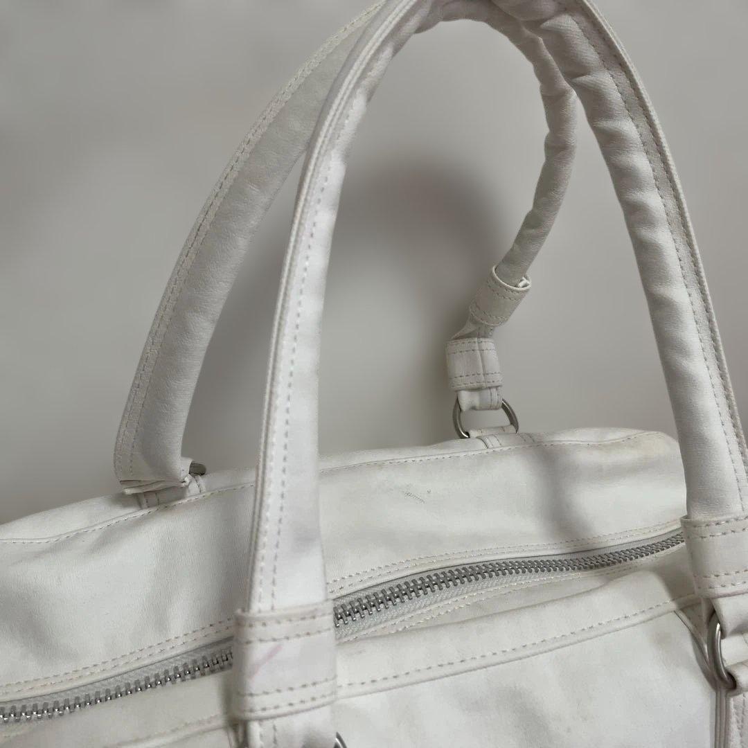 PORTER ポーター　フリースタイルボストンバック　トートバッグ　白