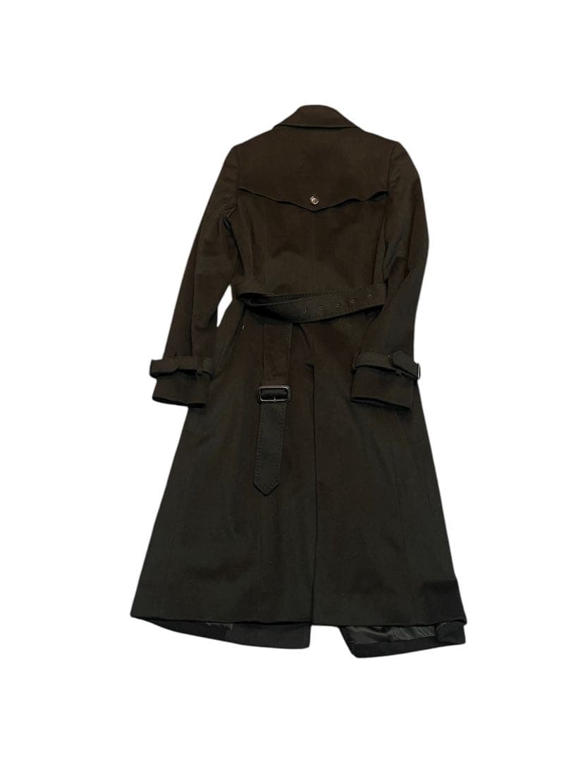 ANAYI カシミヤ100% ベルト　ダブルブレストトレンチコート　Aライン