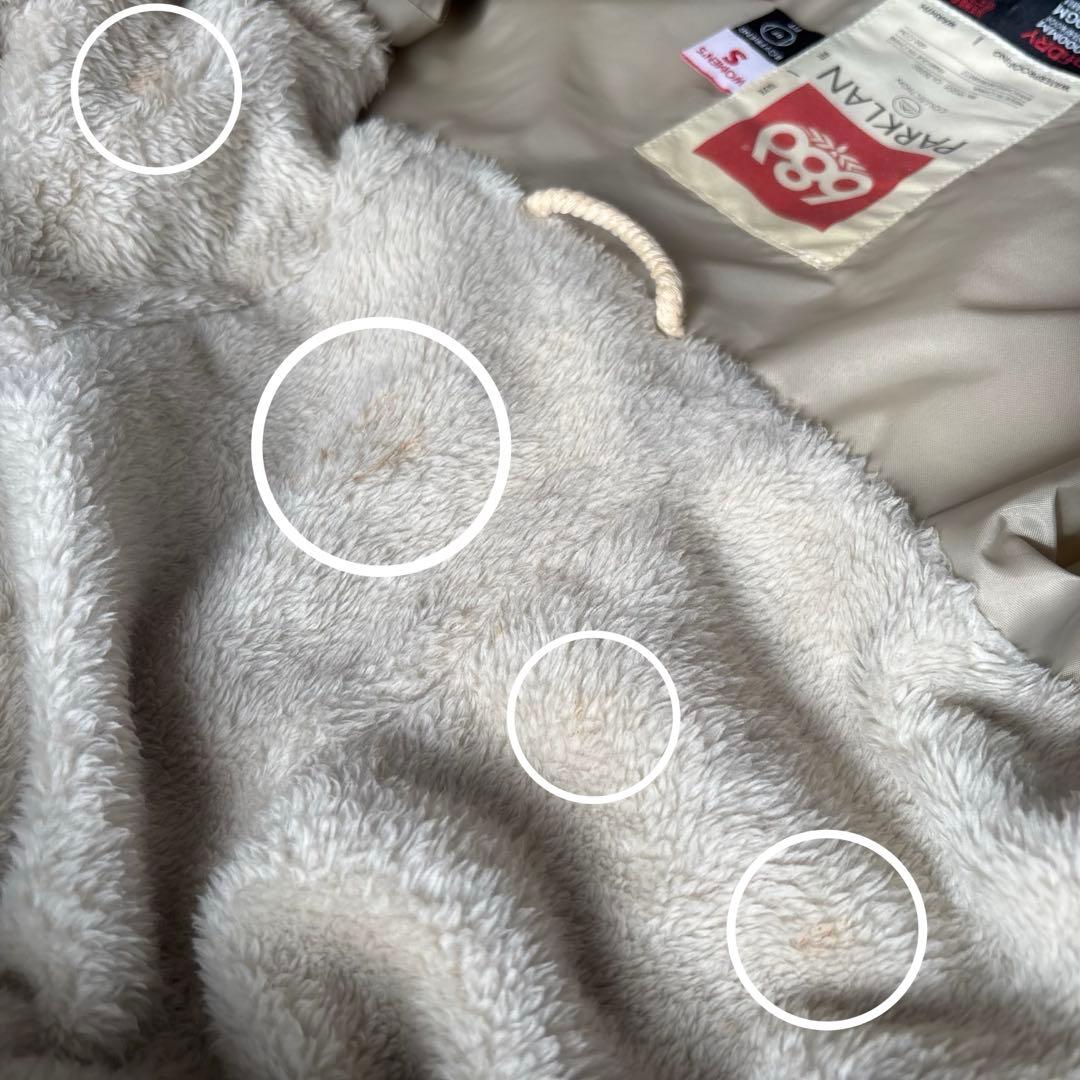 686 PARK LAN レディース　ウェア　赤　迷彩パンツ スノーボード　S