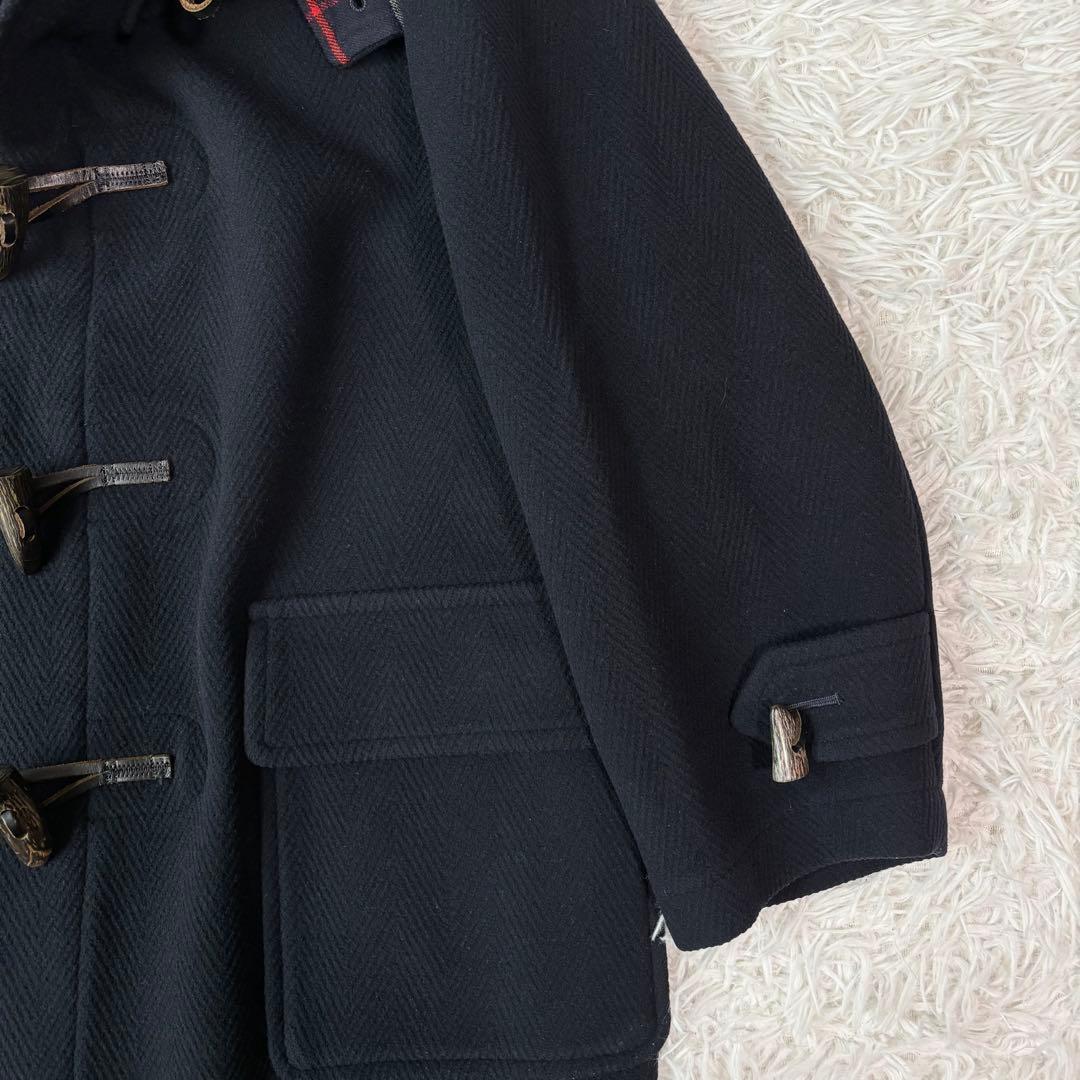 極美品/XL相当✨バーバリー ダッフルコート ヘリンボーン ノバチェック 日本製