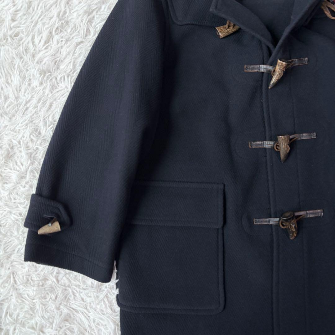 極美品/XL相当✨バーバリー ダッフルコート ヘリンボーン ノバチェック 日本製