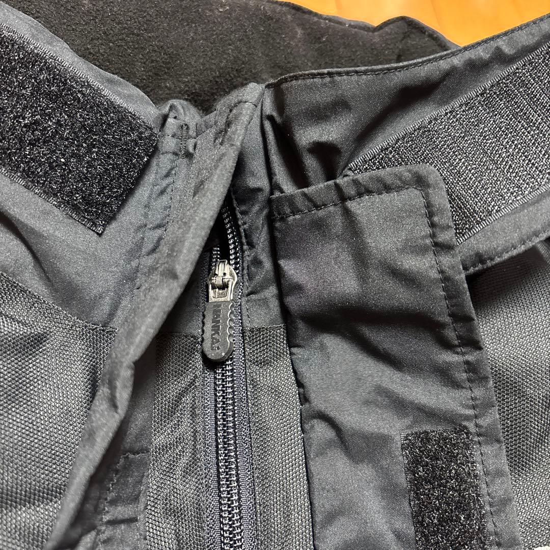 NANKAI 南海部品 高耐水 フェザー入り ダウン ジャケット 防寒着 黒