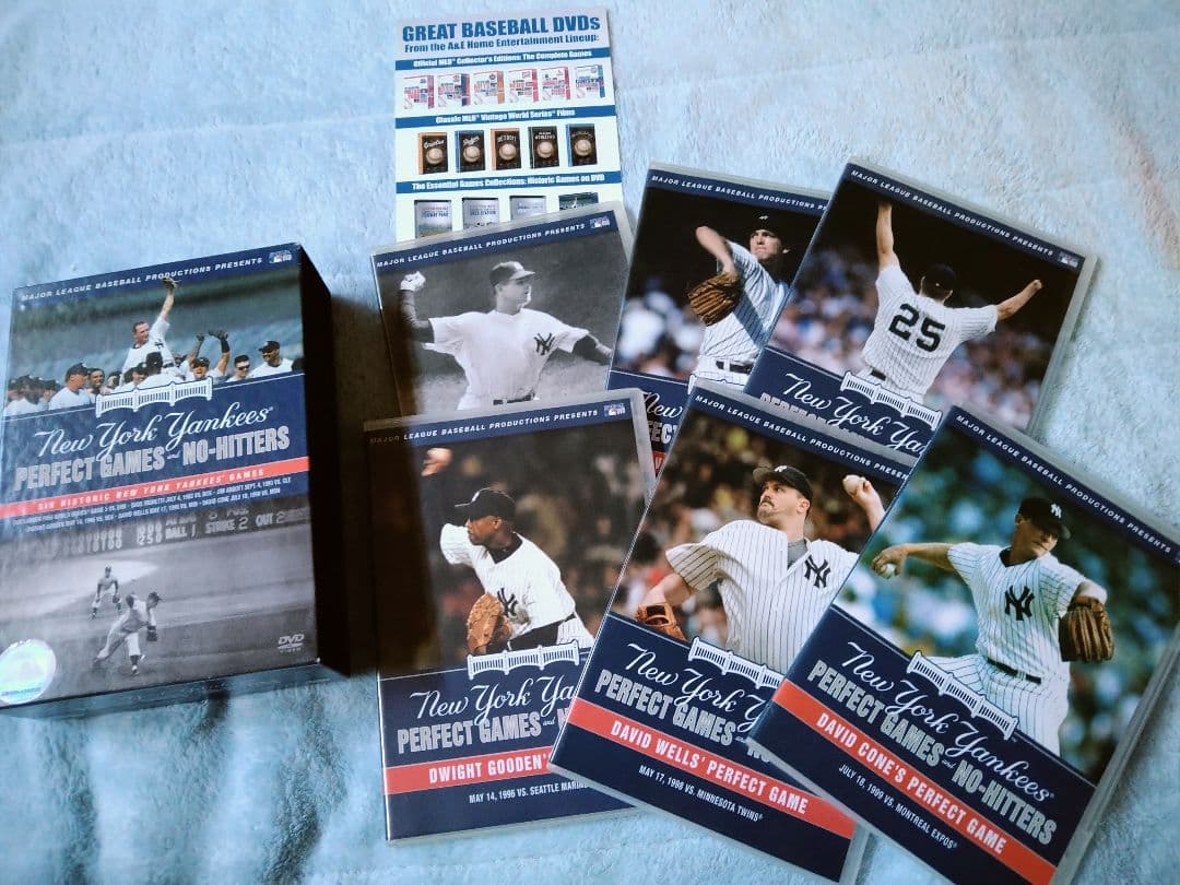DVD6枚 NEW YORK YANKEES PERFECT GAMES MLB