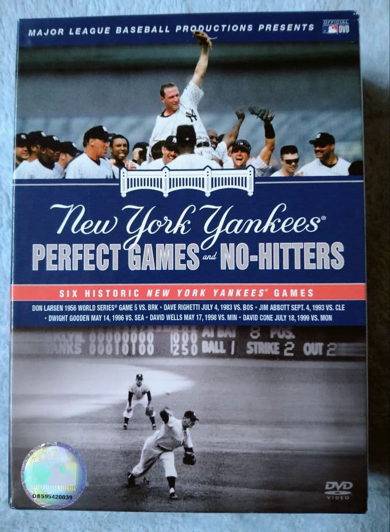 DVD6枚 NEW YORK YANKEES PERFECT GAMES MLB