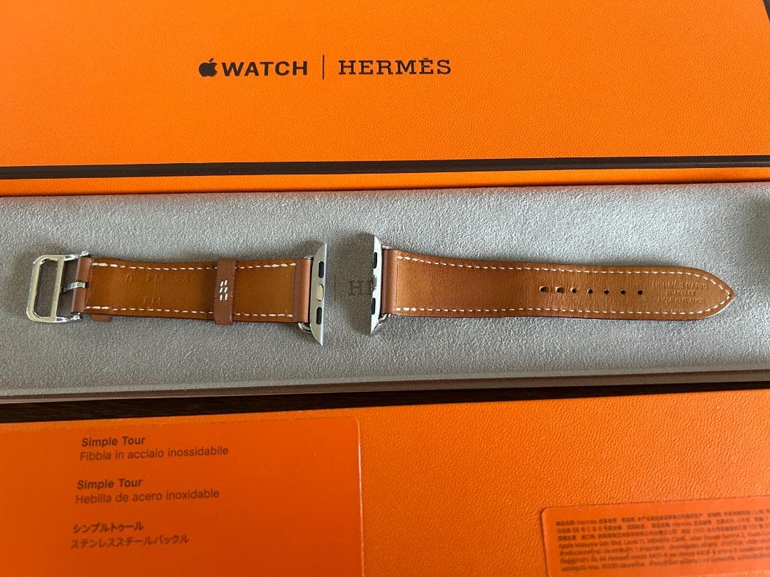 Apple Watch エルメス　ゴールド　ブラウン　HERMES