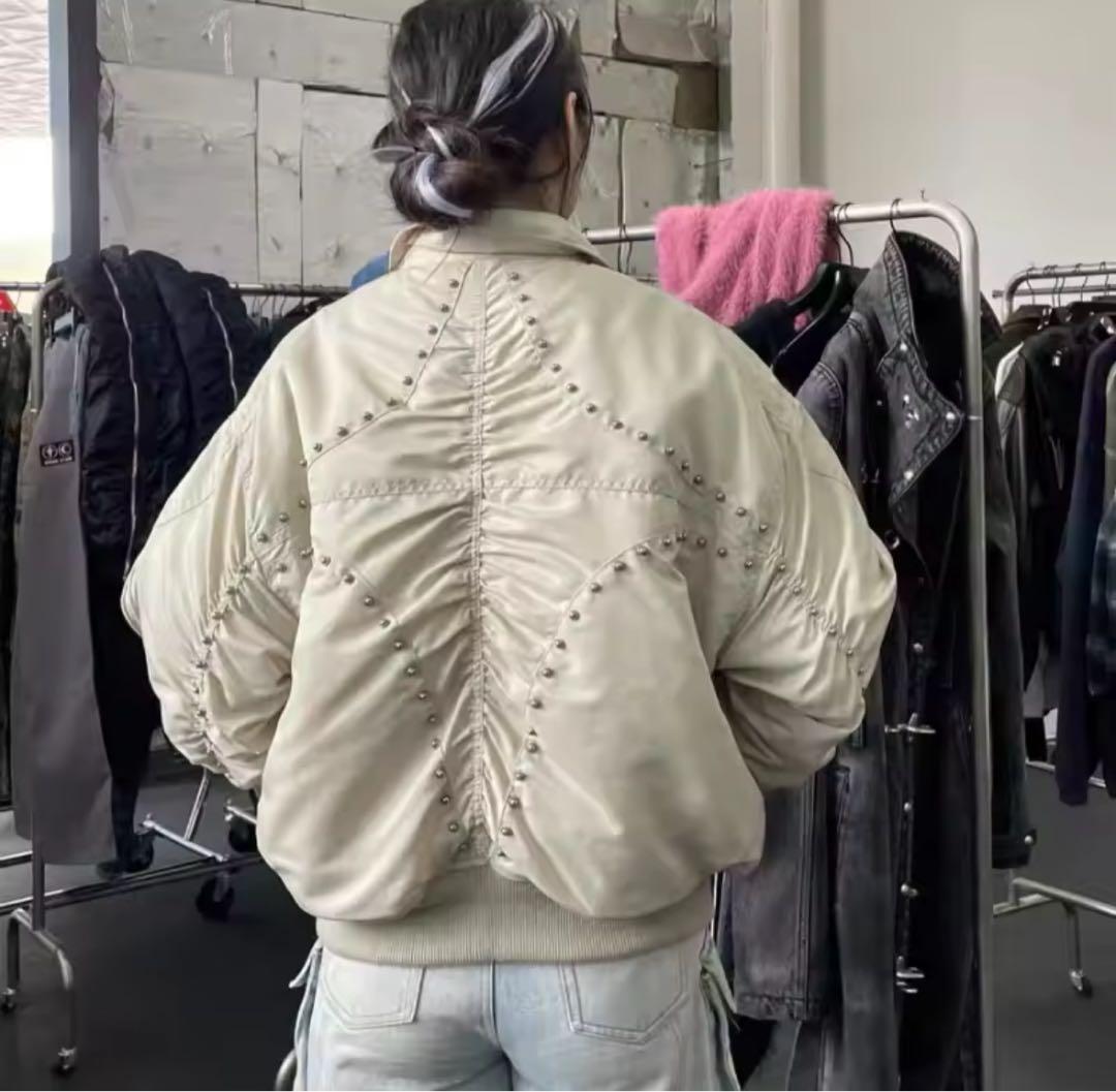 thug club サグクラブ 短丈フライトジャケット