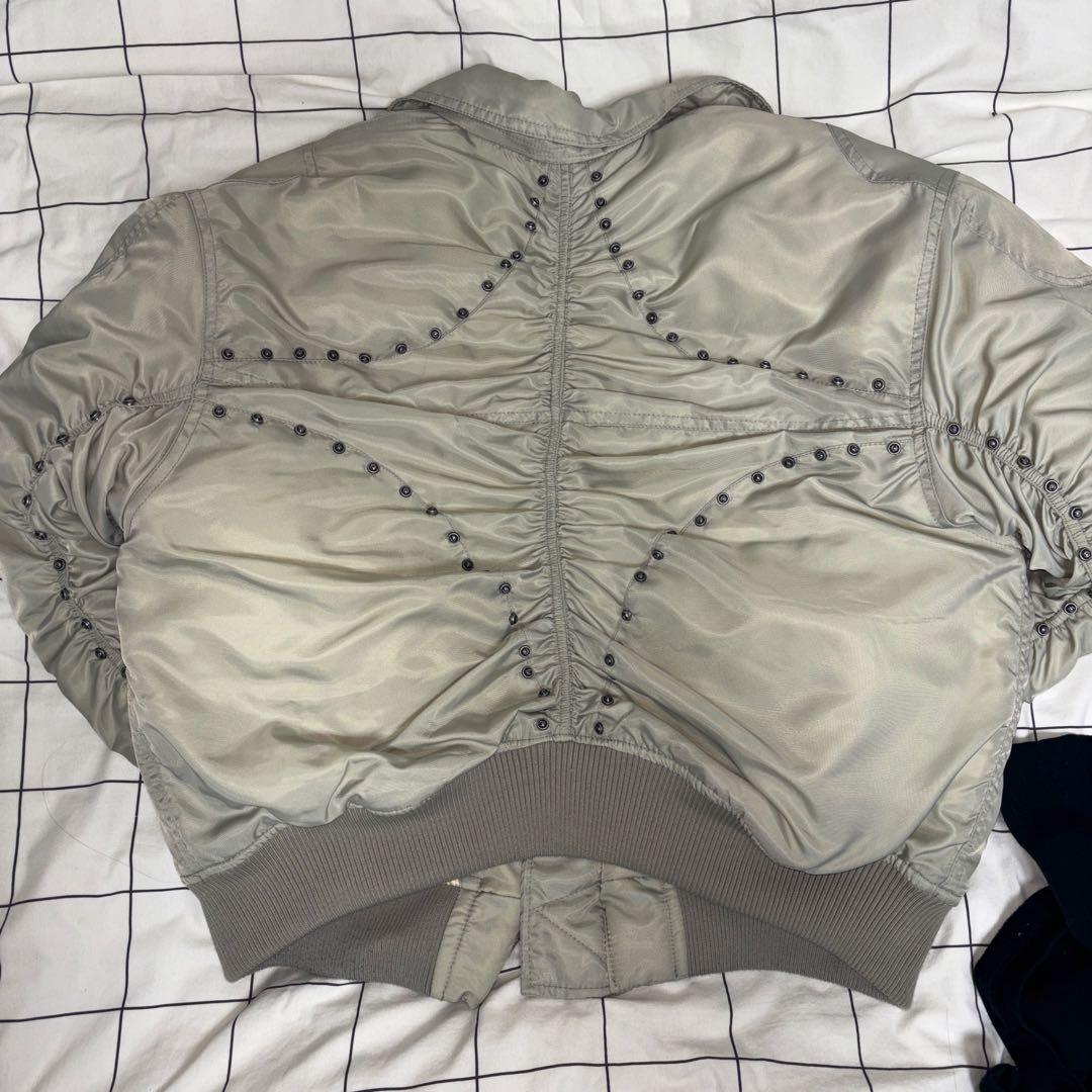 thug club サグクラブ 短丈フライトジャケット