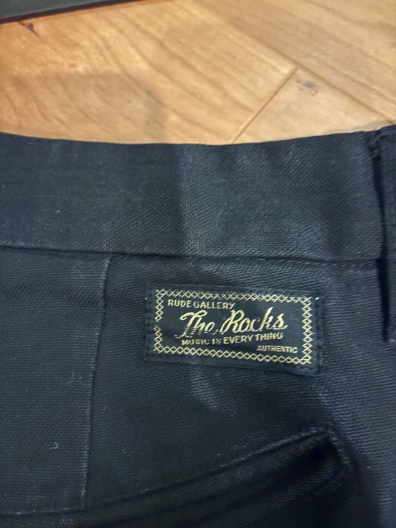 RUDE GALLERY ブラック スラックス サイズ3