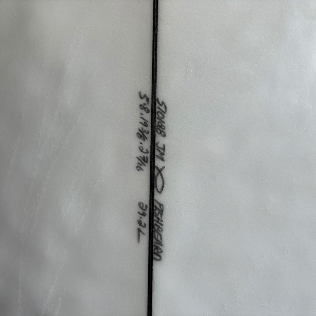 アルメリック サーフボード フィッシュべアード　フィンニットケース付