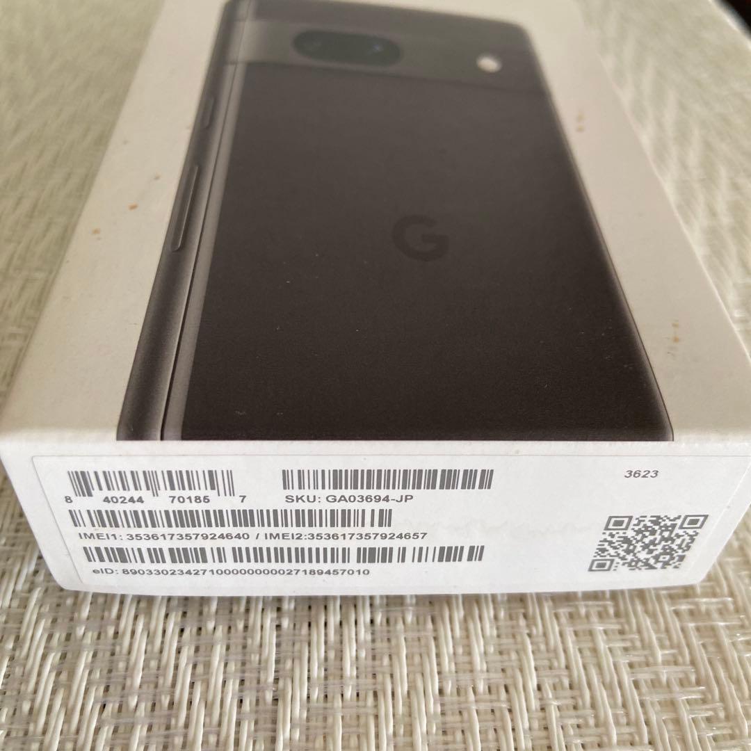 Google Pixel 7a チャコール 128GB SIMフリー