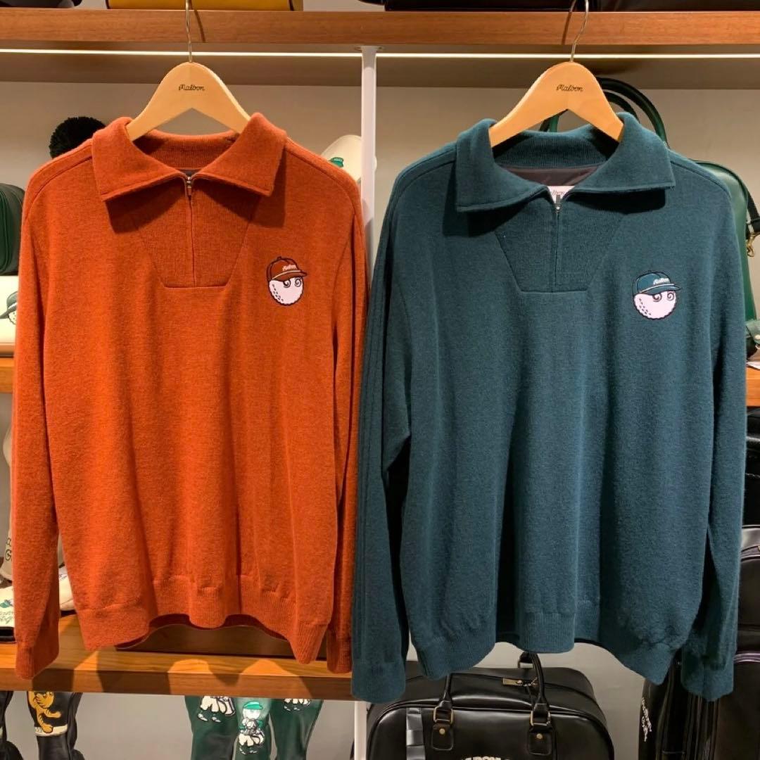 新品未使用 ゴルフ malbon マルボン メンズ セーター 長袖 Mサイズ