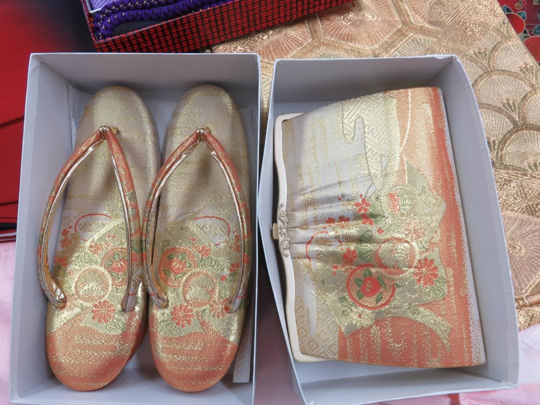 成人式 振り袖 フルセット 帯 長襦袢 帯揚げ 帯締め 草履 バッグ