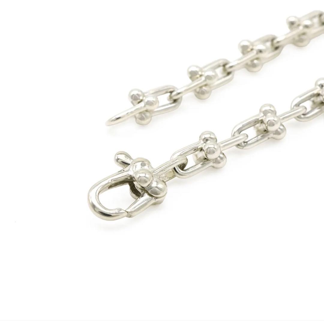 う*！様 TIFFANY&Co. ハードウェア マイクロ リンク ブレスレット