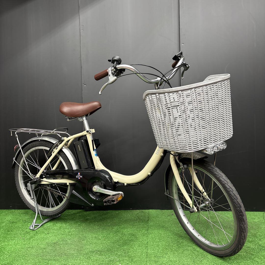 電動自転車 YAMAHA PAS SION アイボリー　42