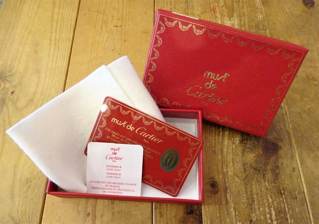 must de Cartierマストドゥ カルティエ 4連 レザーキーケース