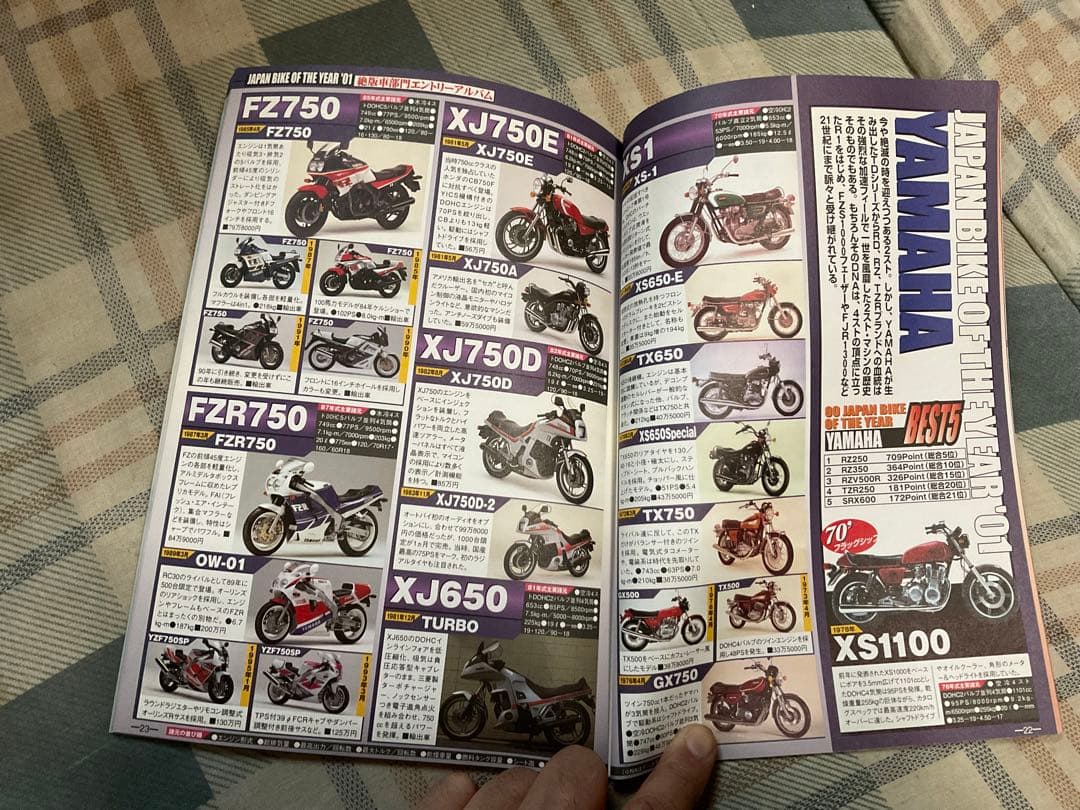 ヤングマシン付録／ホンダ・NSR250R 1986-1996年。日本の名車の本。