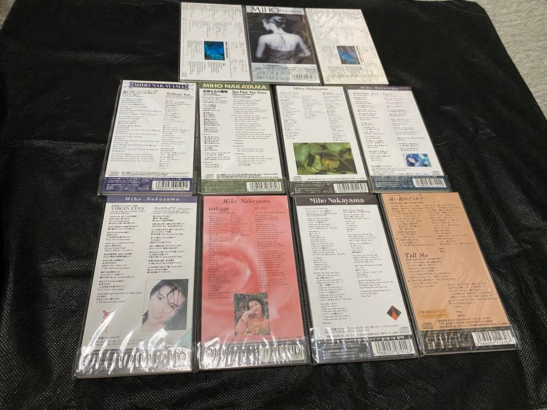 【まとめ売り】中山美穂 8cmシングルCD 11枚セット