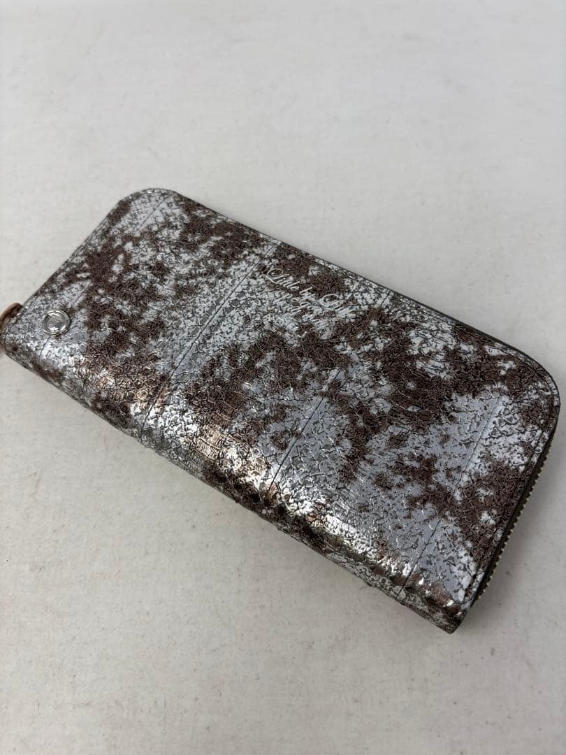 A1129 ADMJ ラウンドウォレット 蛇革 マルチマテリアル