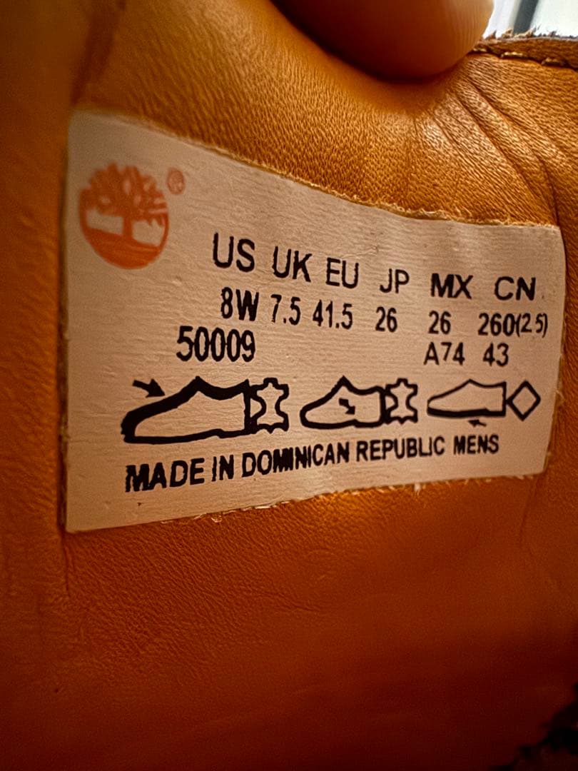 ティンバーランド　3eye モカシン　バーガンディ　 使用感なし 箱付き