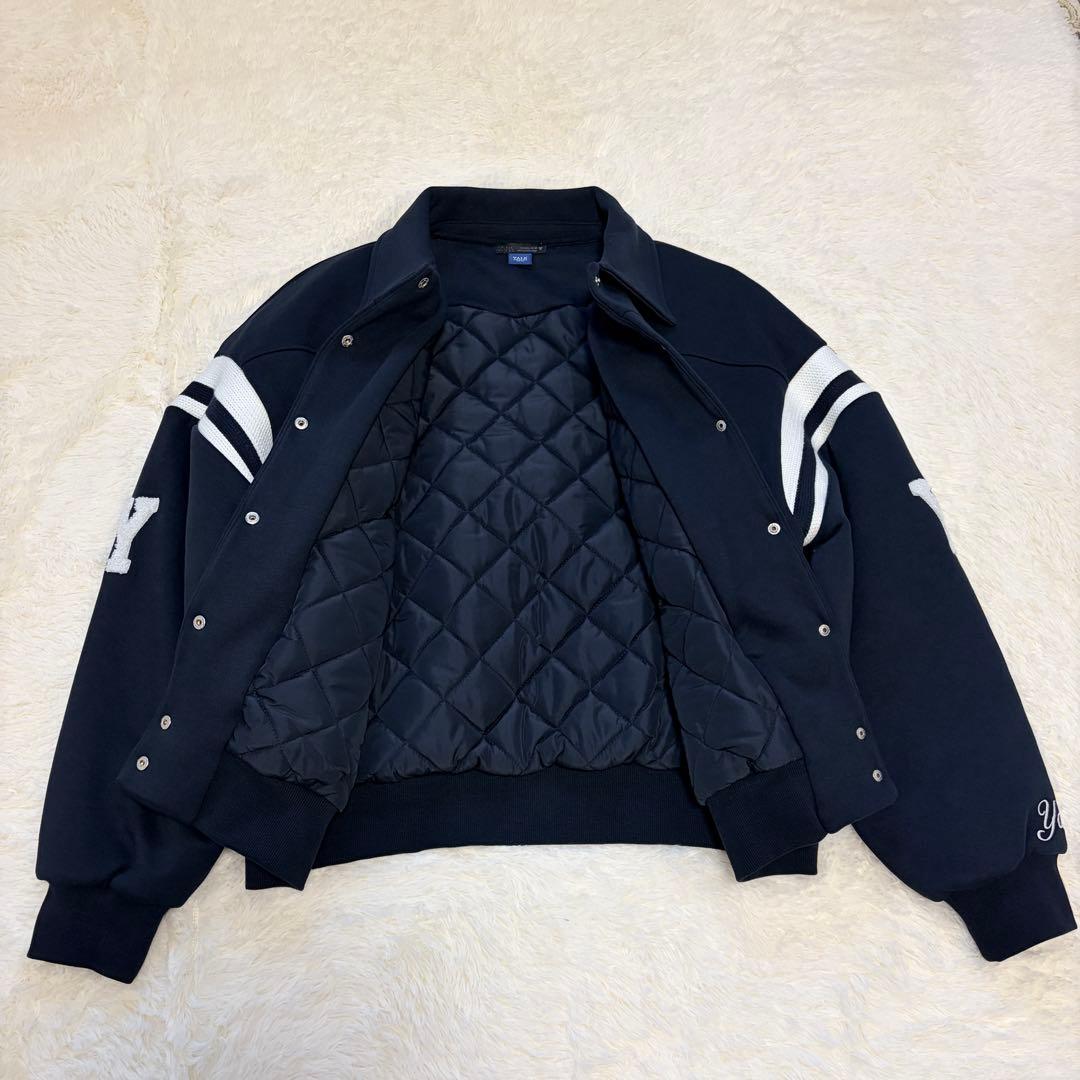 ZARA 完売品 Yale キルティングジャケット Lサイズ 美品✨スタジャン