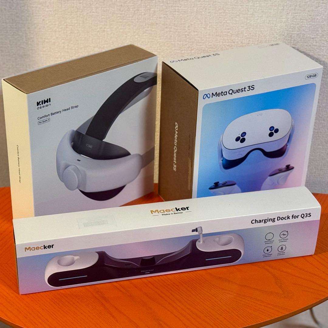 H*l様  Quest 3S 128GB結局揃えるセットです！美品お値下