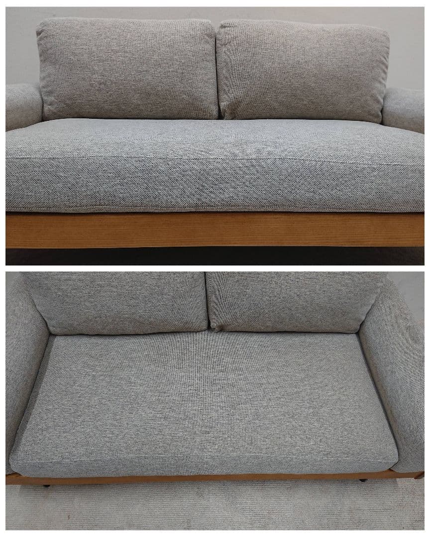 unico ウニコ TREL トレル 2.5Pソファ クリーニング済