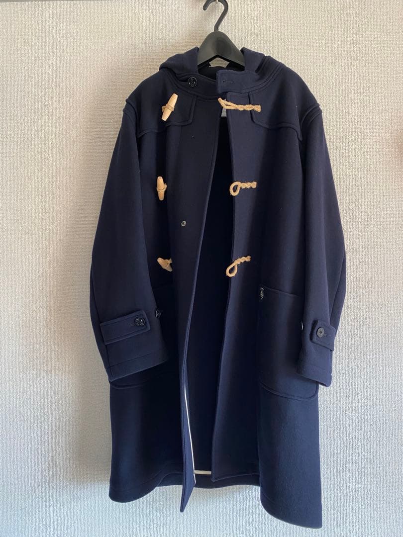 Orcival ネイビー ダッフルコート France 5