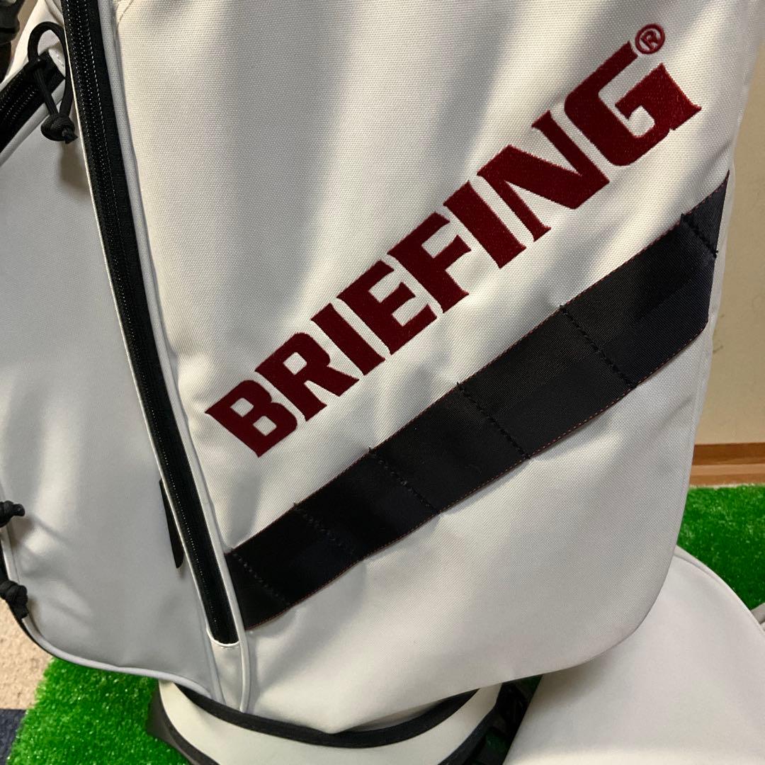 美品BRIEFING ゴルフバッグ・キャディバッグ　CR02オーセンティック