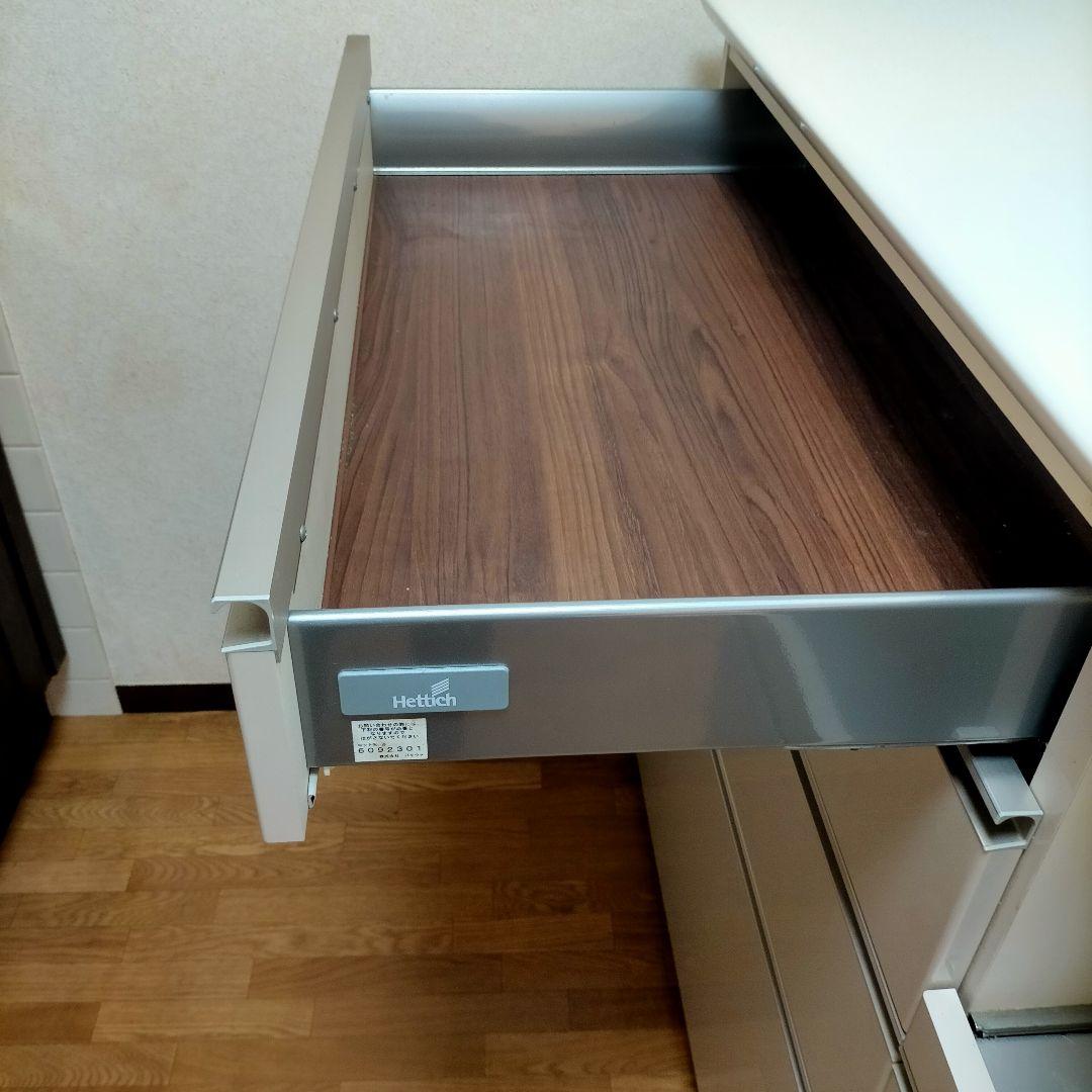 【明日11日まで】パモウナ 食器棚 幅120 キッチンボード